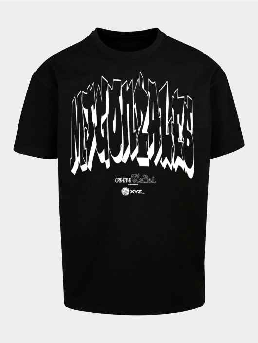 MJ Gonzales T-Shirt Graffiti X Heavy Oversized noir