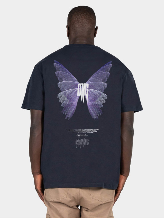 MJ Gonzales T-Shirt Metamorphose V.2 Acid Washed Heavy Oversized noir