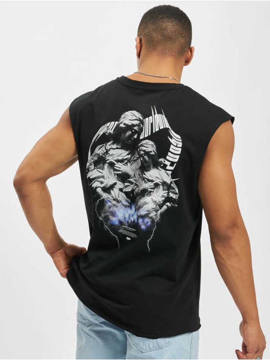 MJ Gonzales T-Shirt Higher Than Heaven V.6 Sleeveless noir