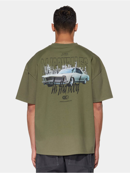 MJ Gonzales t-shirt In Tha Hood X Heavy Boxy olijfgroen