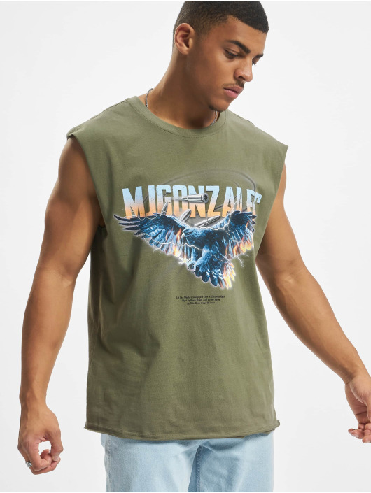 MJ Gonzales T-shirt Eagle V.2 Sleeveless oliv