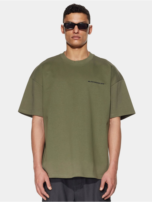 MJ Gonzales T-shirt In Tha Hood X Heavy Boxy oliva