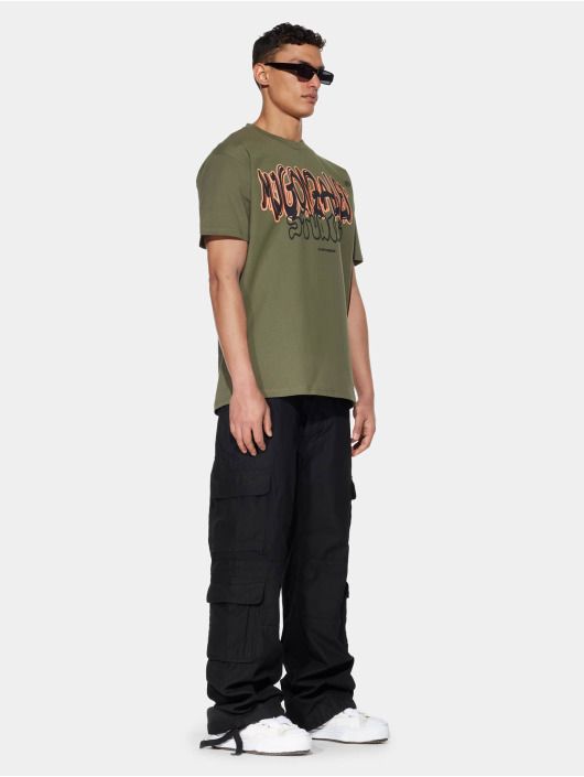 MJ Gonzales T-Shirt Studio V 2 X Heavy Oversized olive
