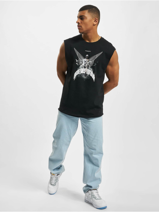 MJ Gonzales T-Shirt Higher Than Heaven V.1 Sleeveless schwarz