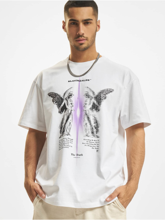 MJ Gonzales T-Shirt Heavy Oversized 2.0 ''The Truth V.1'' white