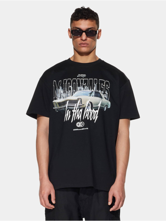 MJ Gonzales t-shirt In Tha Hood X Heavy Oversize zwart