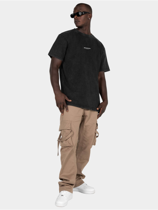 MJ Gonzales t-shirt Metamorphose V.4 Acid Washed Heavy zwart
