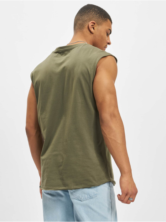 MJ Gonzales T-shirts Saint V.1 Sleeveless oliven