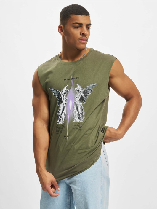 MJ Gonzales T-shirts The Truth V.1 X Sleeveless oliven