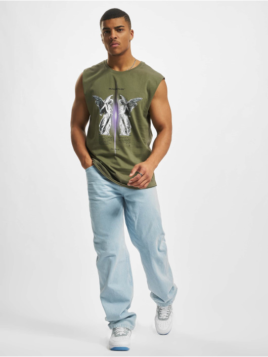 MJ Gonzales T-shirts The Truth V.1 X Sleeveless oliven