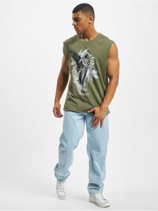 MJ Gonzales T-shirts Angel 3.0 X Sleeveless oliven