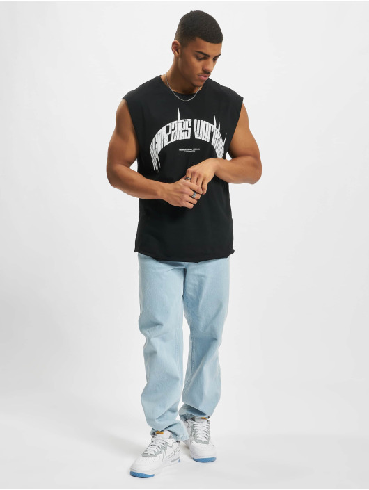 MJ Gonzales T-shirts Higher Than Heaven V.3 Sleeveless sort
