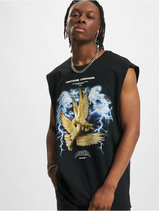 MJ Gonzales T-shirts Vintage Dreams Sleeveless sort