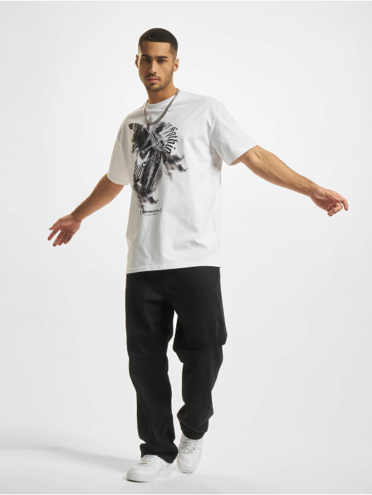 MJ Gonzales T-skjorter Heavy Oversized 2.0 ''Angel 3.0'' hvit