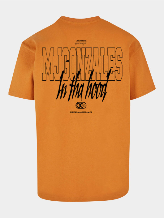 MJ Gonzales Trika In Tha Hood V 2 X Heavy Overszied oranžový