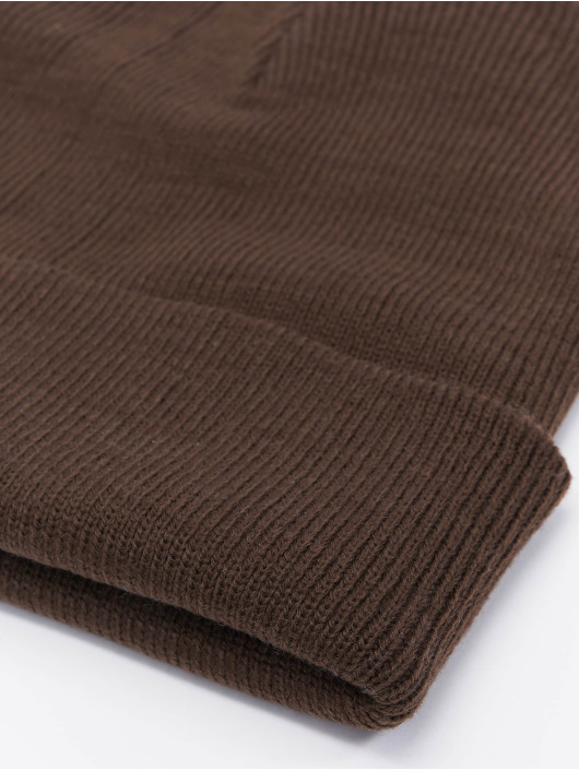 MSTRDS Bonnet Basic Flap brun