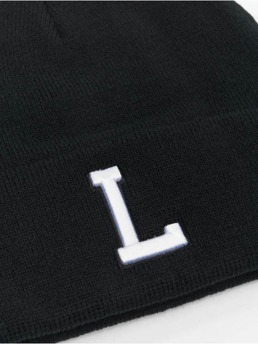 MSTRDS Bonnet L Letter noir