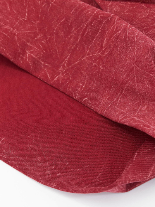 MSTRDS Bonnet Stonewashed Jersey rouge