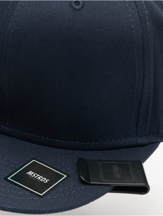 MSTRDS Casquette Snapback & Strapback Money Clip bleu