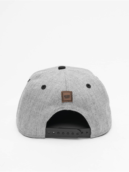 MSTRDS Casquette Snapback & Strapback G Letter gris