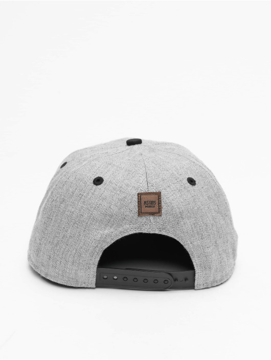 MSTRDS Casquette Snapback & Strapback Z Letter gris