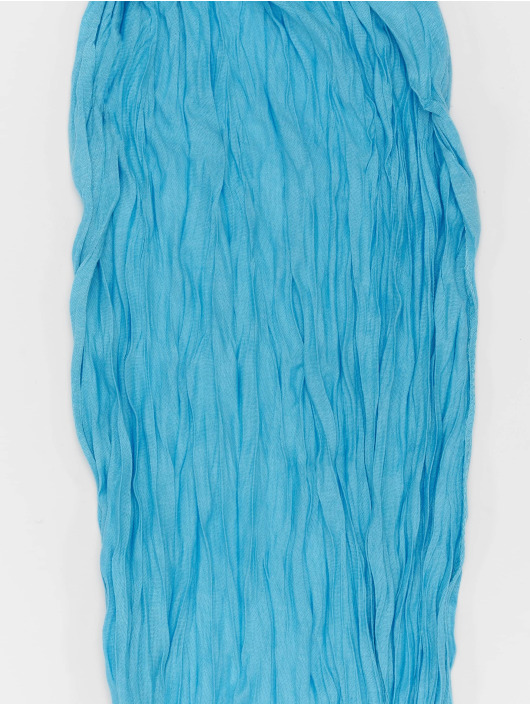 MSTRDS Echarpe Wrinkle Loop turquoise