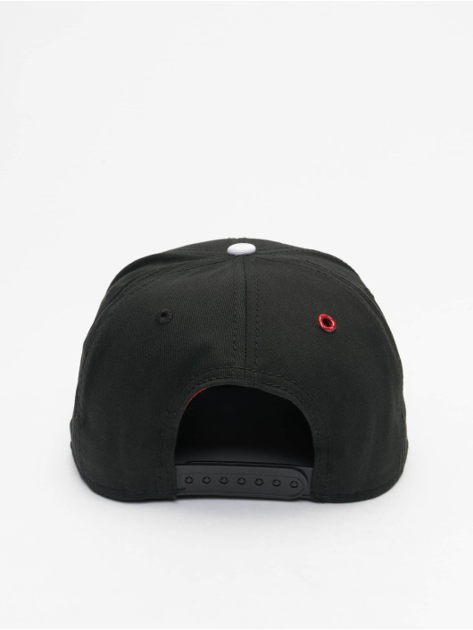 MSTRDS Snapback Cap H Letter schwarz