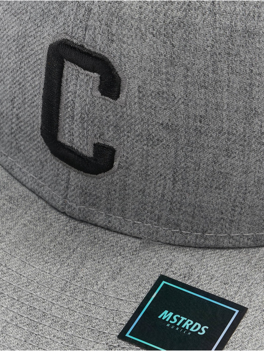 MSTRDS Snapback C Letter šedá