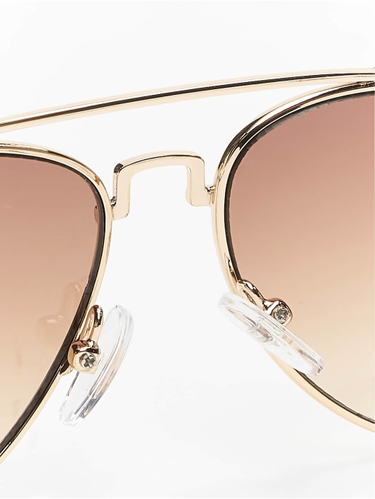 MSTRDS Sunglasses Mumbo Youth gold colored