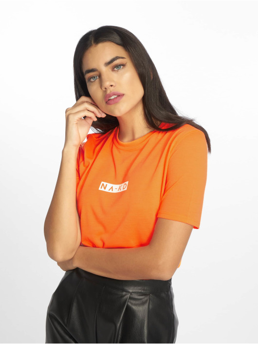 t shirt orange femme