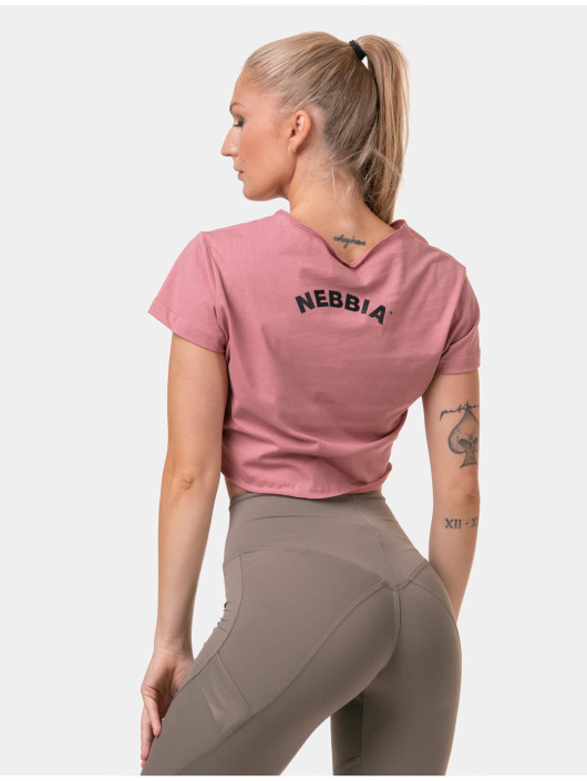 Nebbia top Loose Fit & Sporty Crop rose