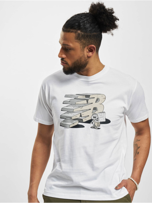 New Balance Camiseta Essentials Monumental Graphic blanco