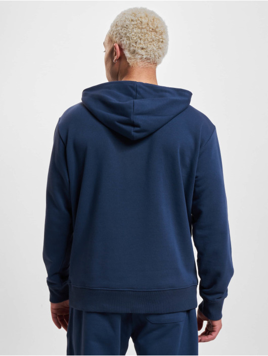 New Balance Hoody Essentials Stacked Rubber New blauw
