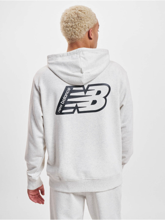 New Balance Hoody Essentials Fleece grijs