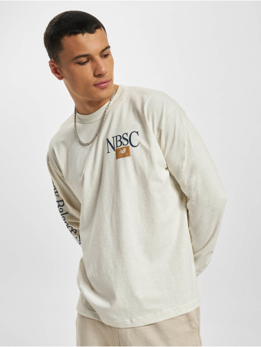 New Balance Longsleeve Athletics Sports Club wit