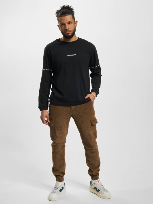 New Balance Longsleeve Essentials Graphic zwart