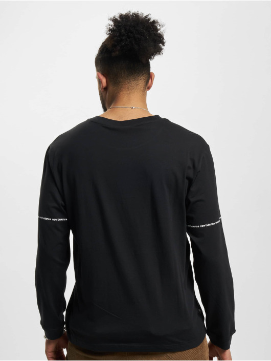 New Balance Långärmat Essentials Graphic svart