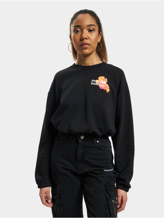 New Balance Maglia Essentials Super Bloom nero
