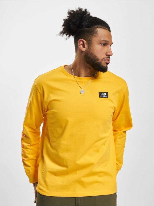 New Balance Maglietta a manica lunga All Terrain giallo