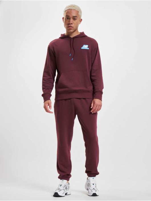 New Balance Pantalone ginnico Essentials Stacked Rubber Pack rosso