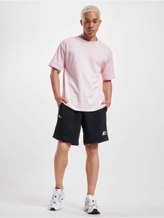 New Balance shorts Essentials Fleece zwart