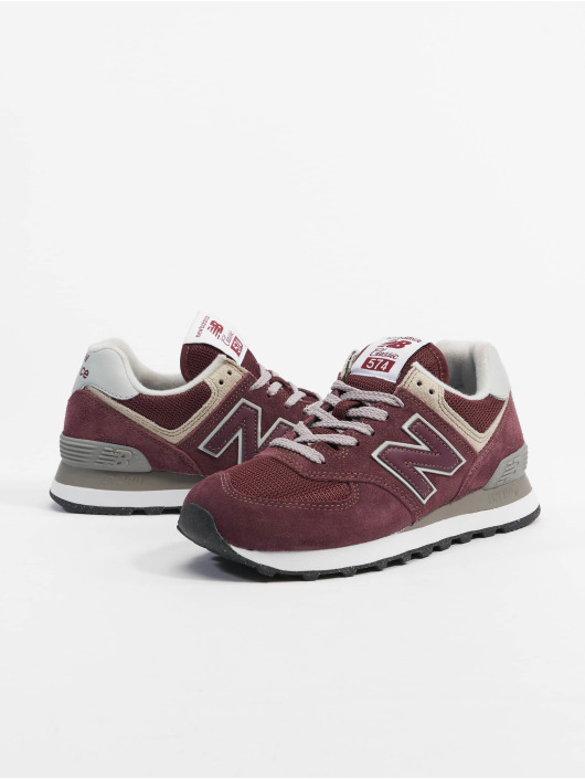 New Balance Sneakers 574 red