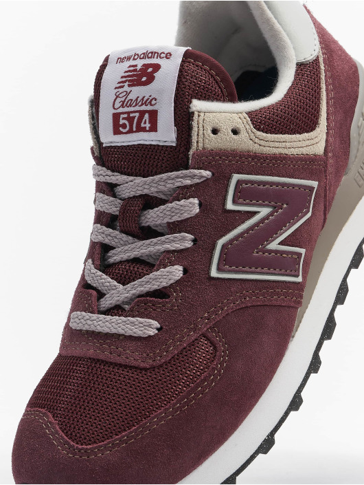 New Balance Sneakers 574 red