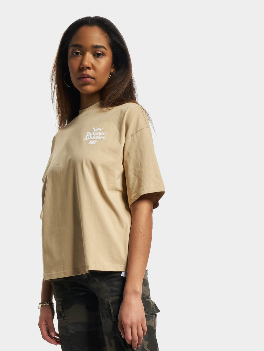 New Balance T-paidat Athletics 70s Run Graphic beige