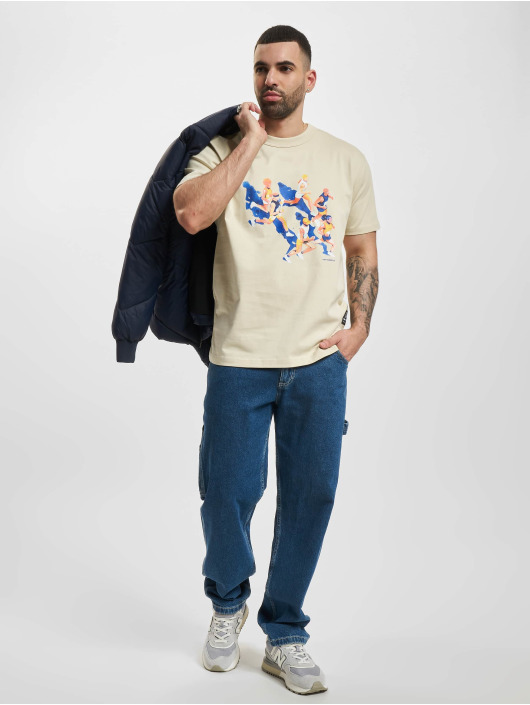 New Balance T-shirt Athletics Jacob Rochester beige