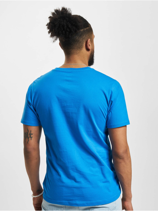 New Balance t-shirt Essentials Stacked Logo blauw
