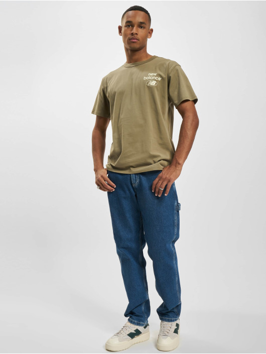 New Balance T-shirt Essentials Logo grön