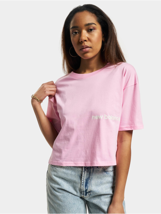 New Balance T-Shirt Essentials Graphic magenta