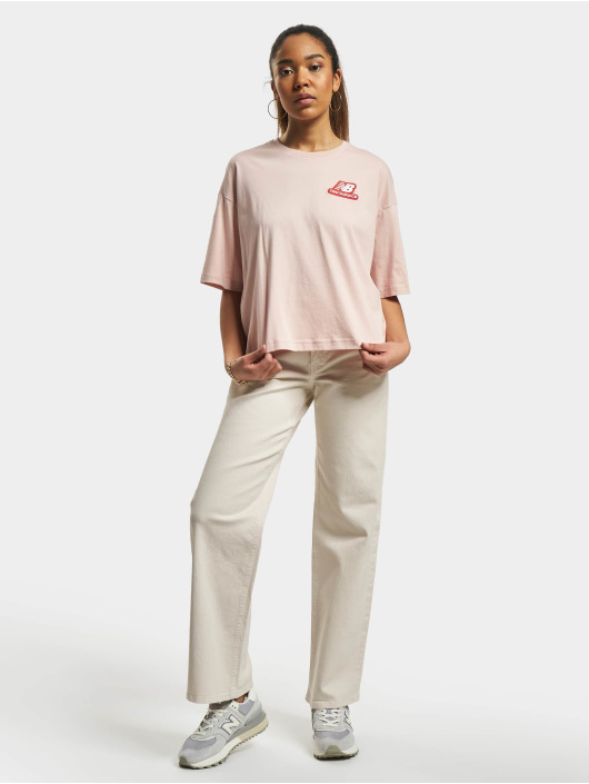 New Balance t-shirt Essentials Candy Pack pink