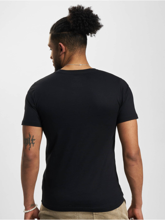 New Balance T-Shirt Essential Stacked Logo schwarz